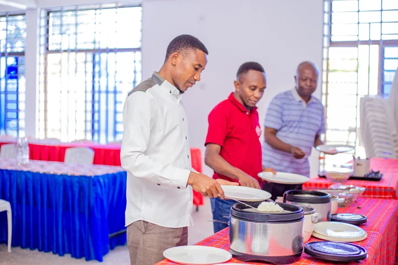 A dining and meal service setting at ACTS.