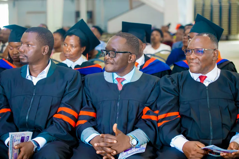 Members of the ACTS community pictured at graduation.