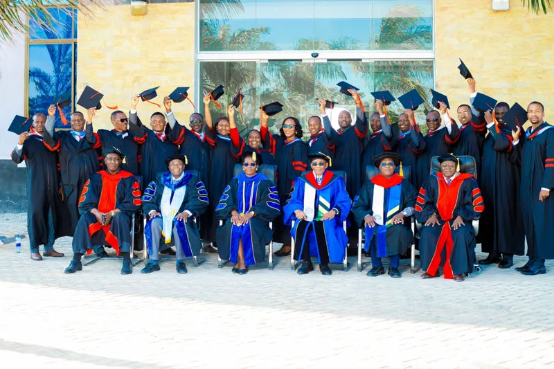 Members of the ACTS community pictured at graduation.