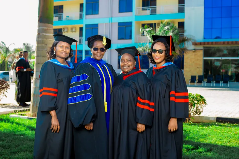 Members of the ACTS community pictured at graduation.