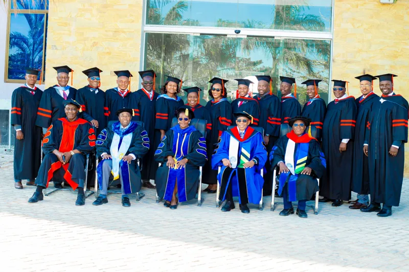 Members of the ACTS community pictured at graduation.